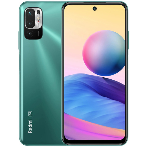 Телефон Xiaomi Redmi Note 10 128Gb Ram 4Gb 5G Green фото 