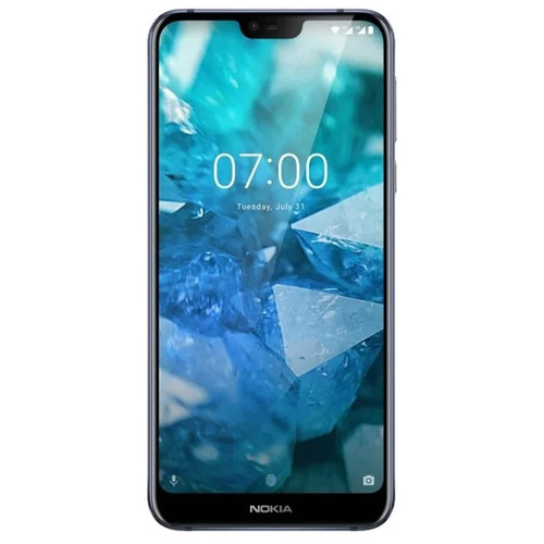 Телефон Nokia 7.1 64GB Android One (TA-1095) Blue фото 