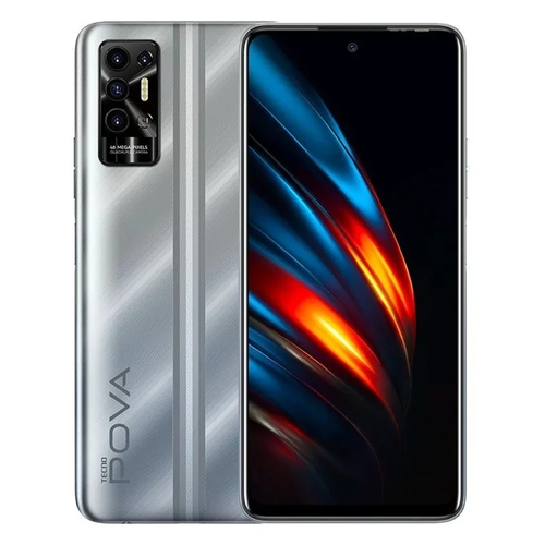 Телефон Tecno Pova 2 64Gb Silver фото 