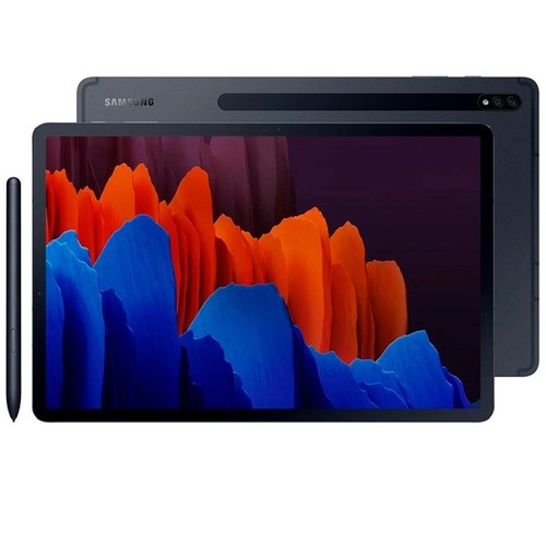 Планшет Samsung SM-T970 Galaxy Tab S7+ 12.4 128Gb Wi-Fi (Qualcomm Snapdragon 865+/12.4"/6Gb/128Gb) Black фото 